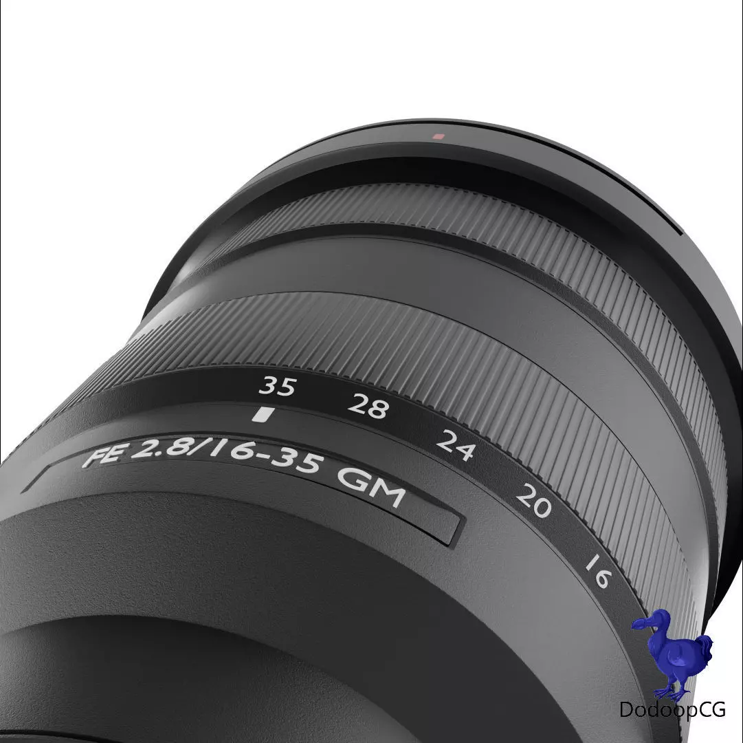 Sony FE 16-35mm F2  8 GM Camera Lens 3D Model 3D model_12