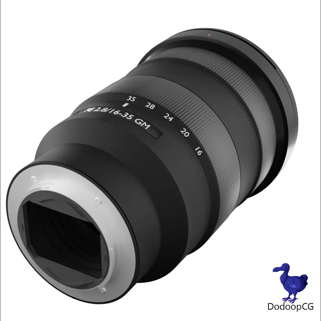 Sony FE 16-35mm F2  8 GM Camera Lens 3D Model 3D model_6