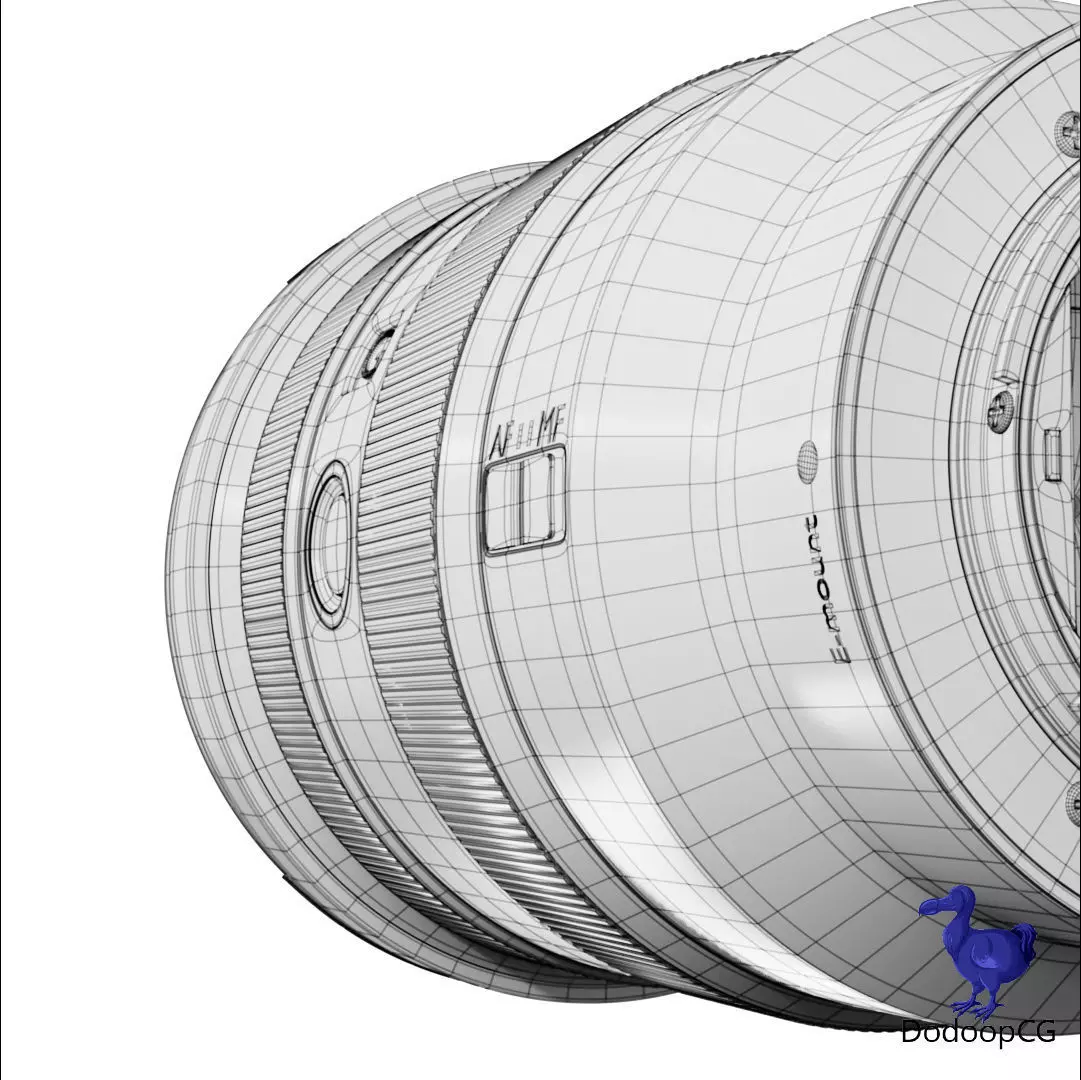 Sony FE 16-35mm F2  8 GM Camera Lens 3D Model 3D model_15