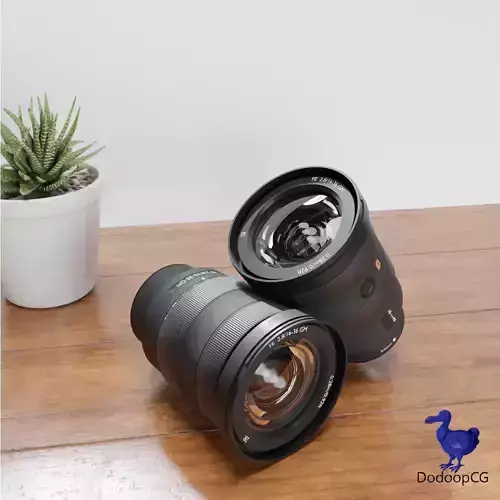 Sony FE 16-35mm F2  8 GM Camera Lens 3D Model 3D model