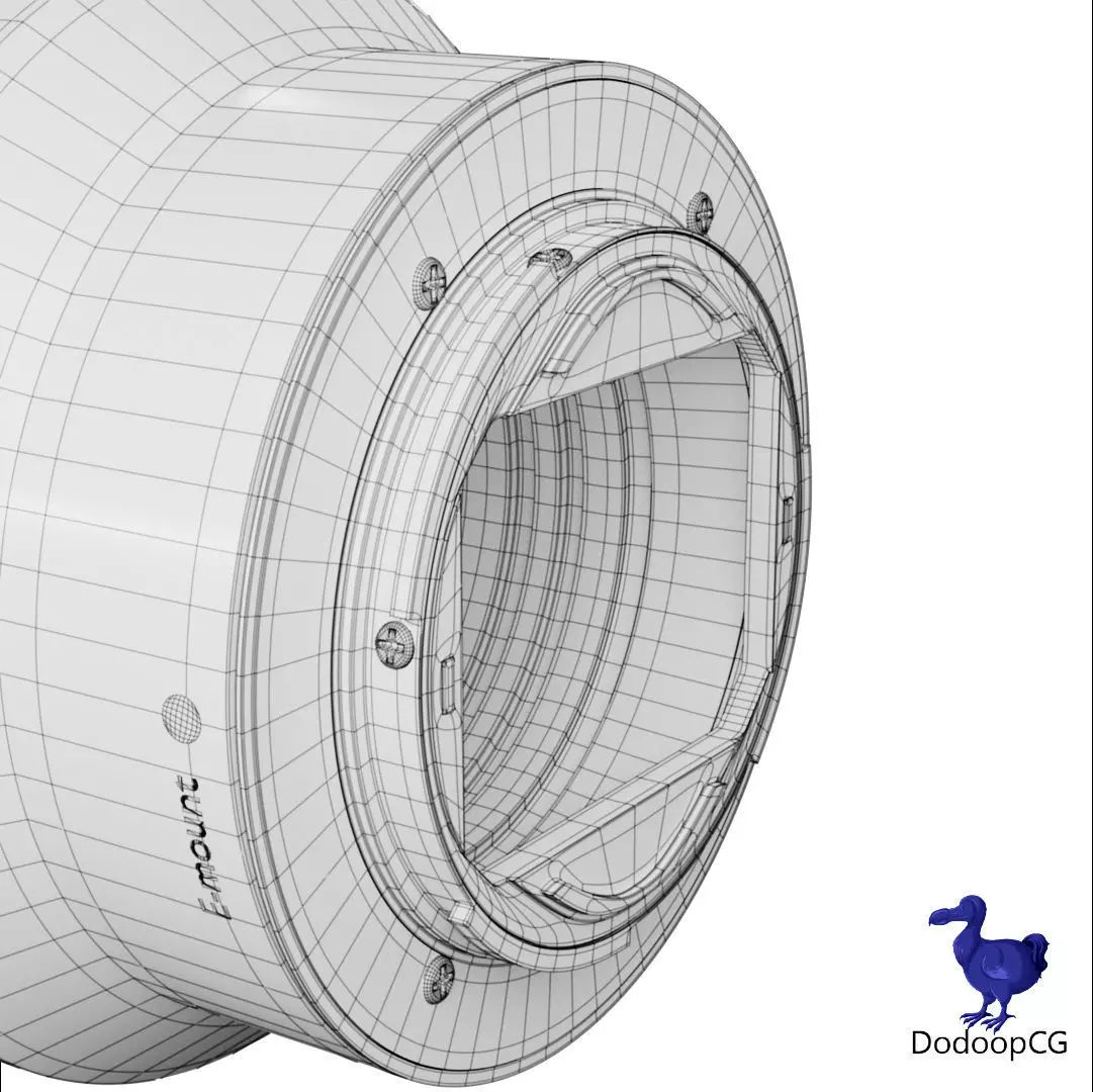 Sony FE 16-35mm F2  8 GM Camera Lens 3D Model 3D model_13