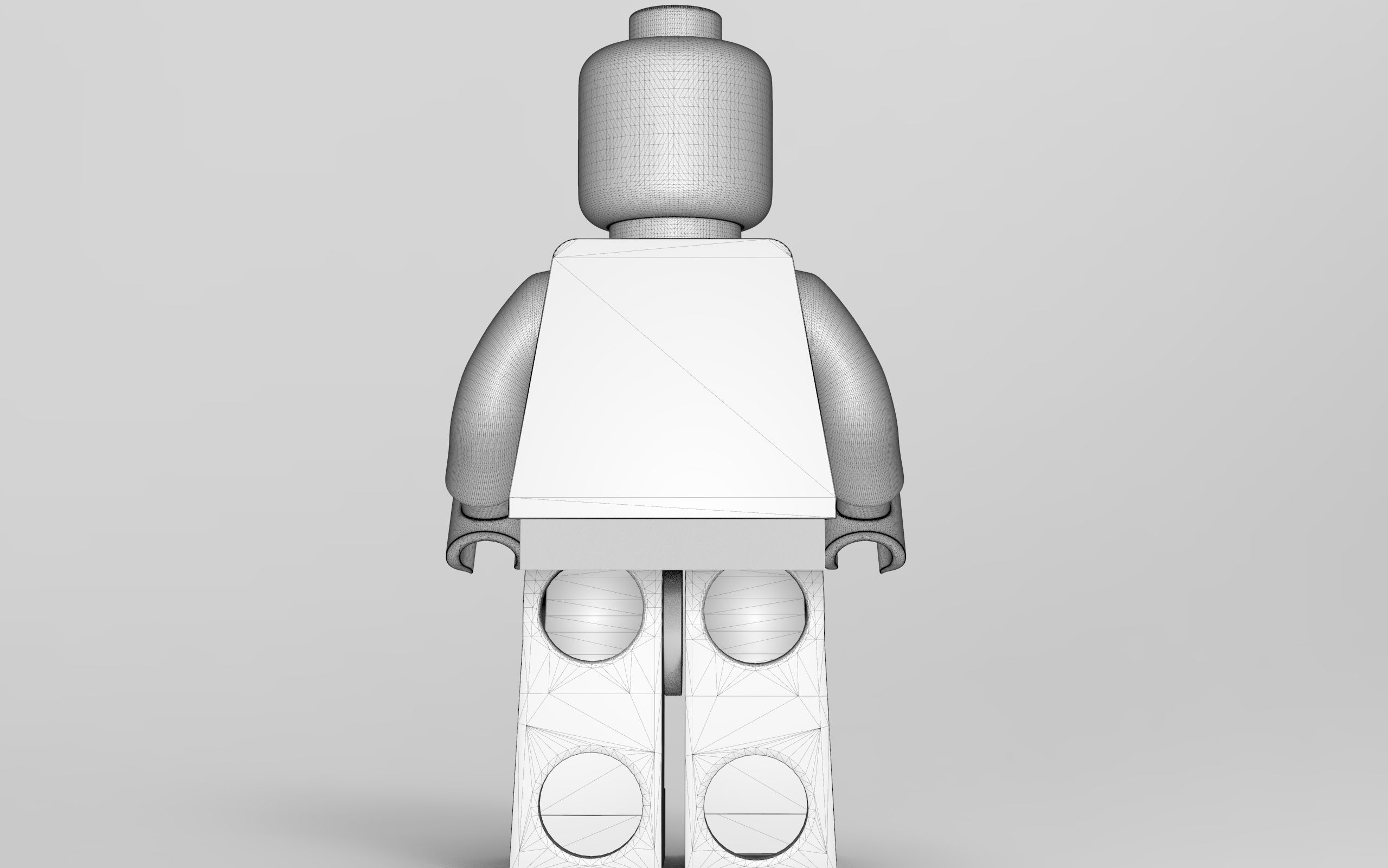 lego character 3D model_6