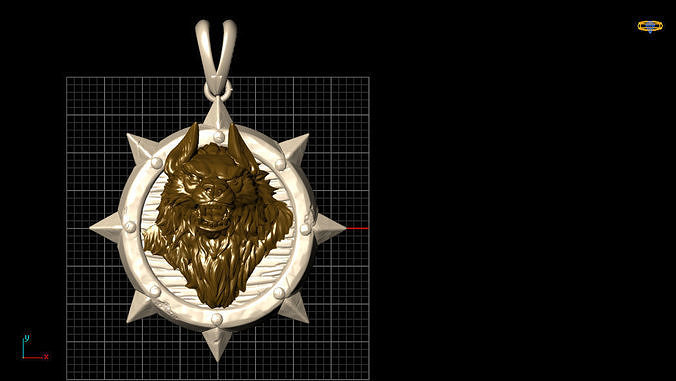 Wolf Man 3D print model