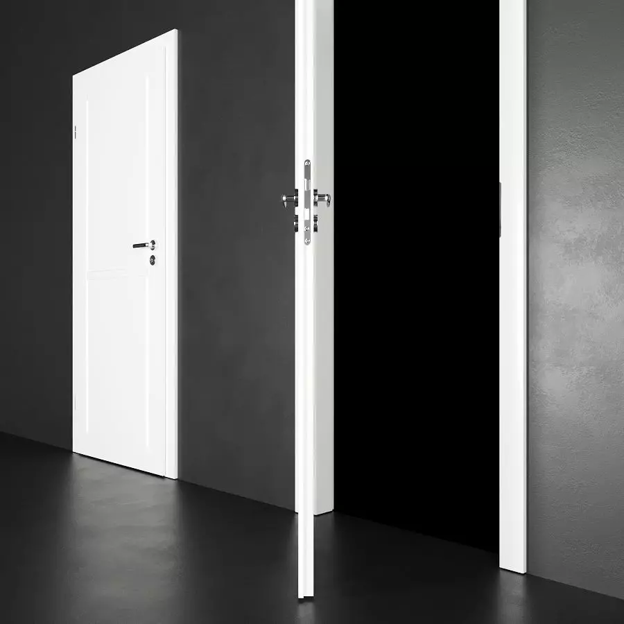 PS Modern Door Series 3 Low-poly 3D model