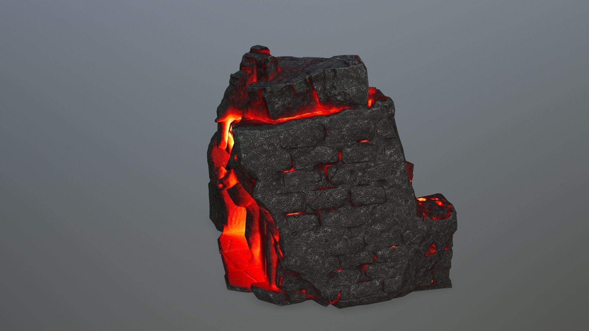 buda temple  Low-poly 3D model_5