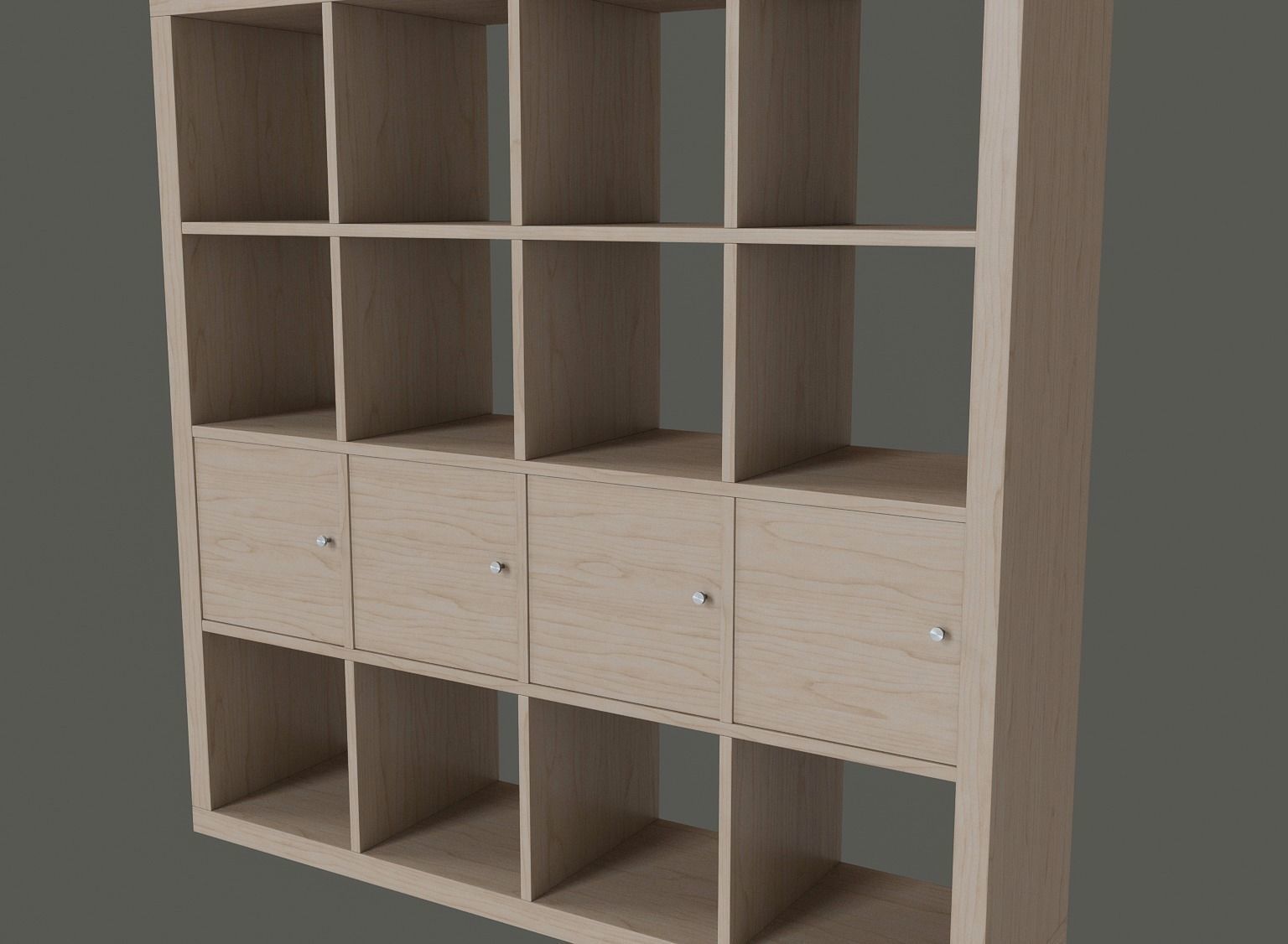 Shelving System IKEA KALLAX  3D model_8