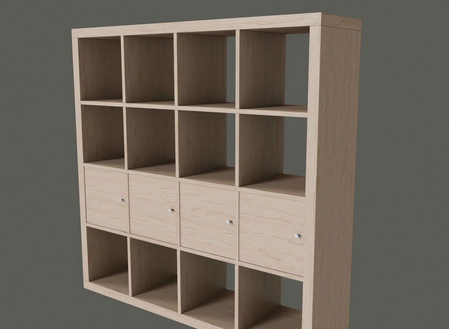 Shelving System IKEA KALLAX  3D model_5