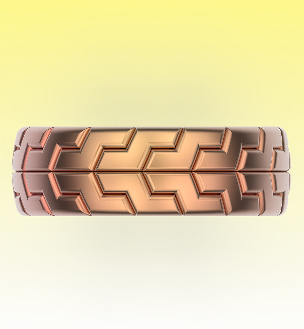 Ring Links 3D print model_2