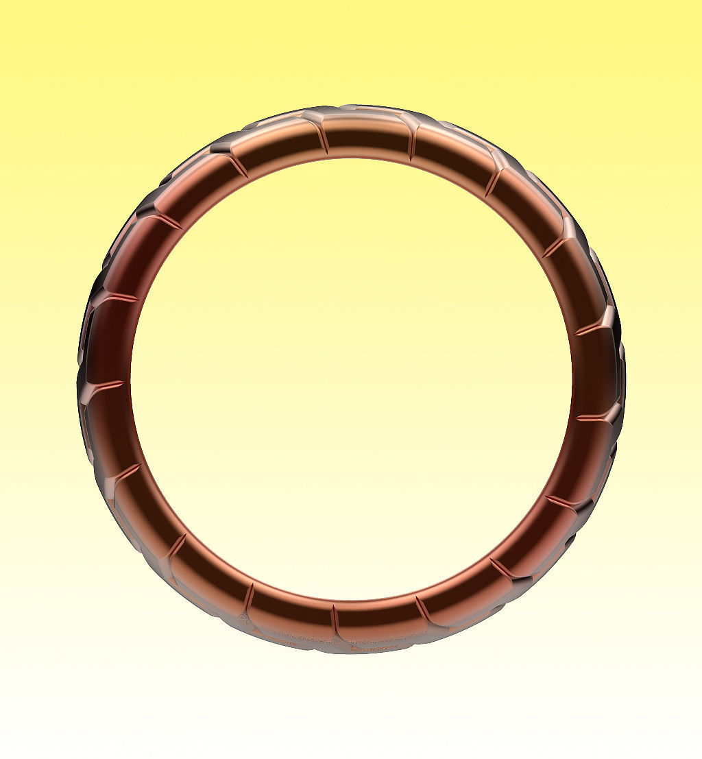 Ring Links 3D print model_3