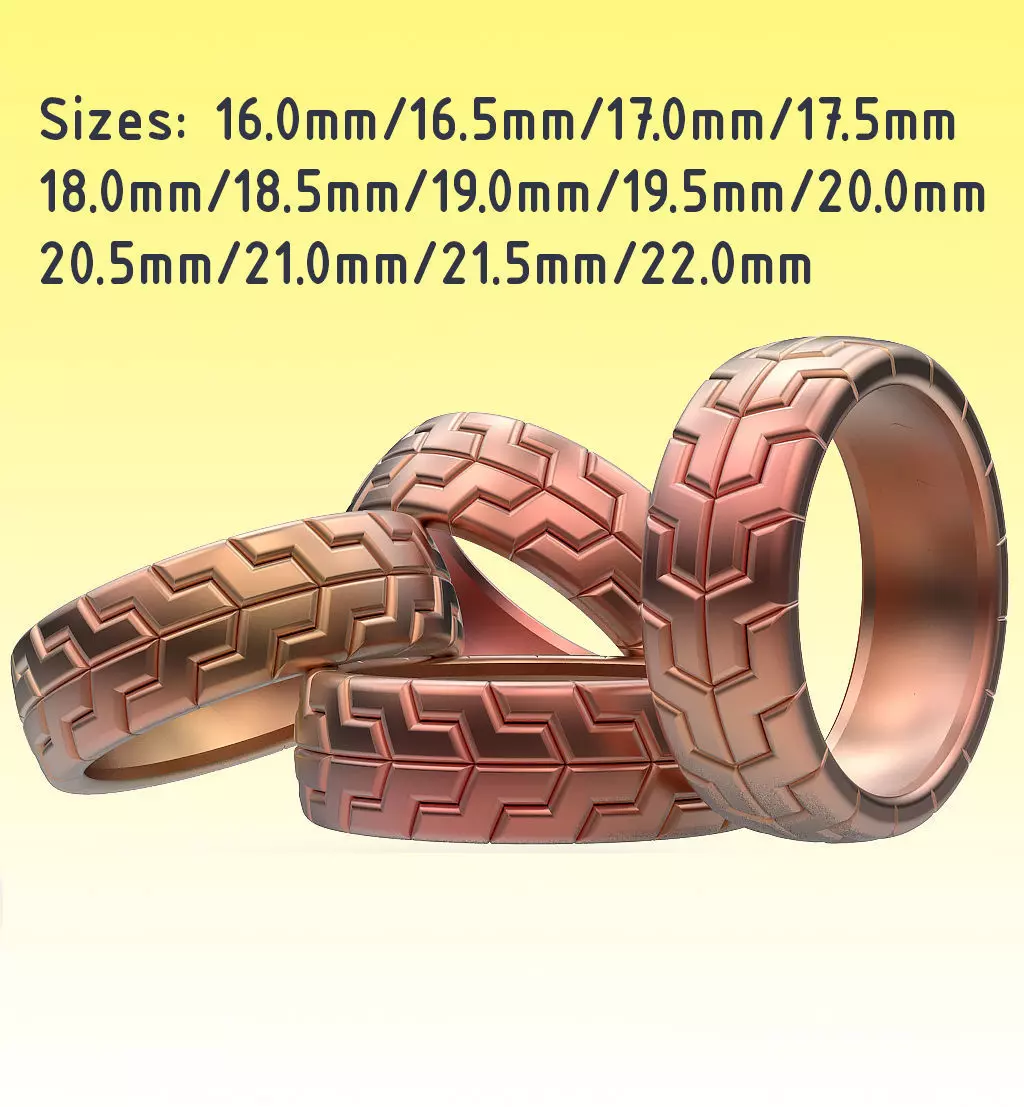 Ring Links 3D print model_0