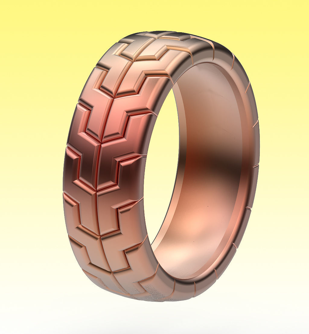 Ring Links 3D print model_5