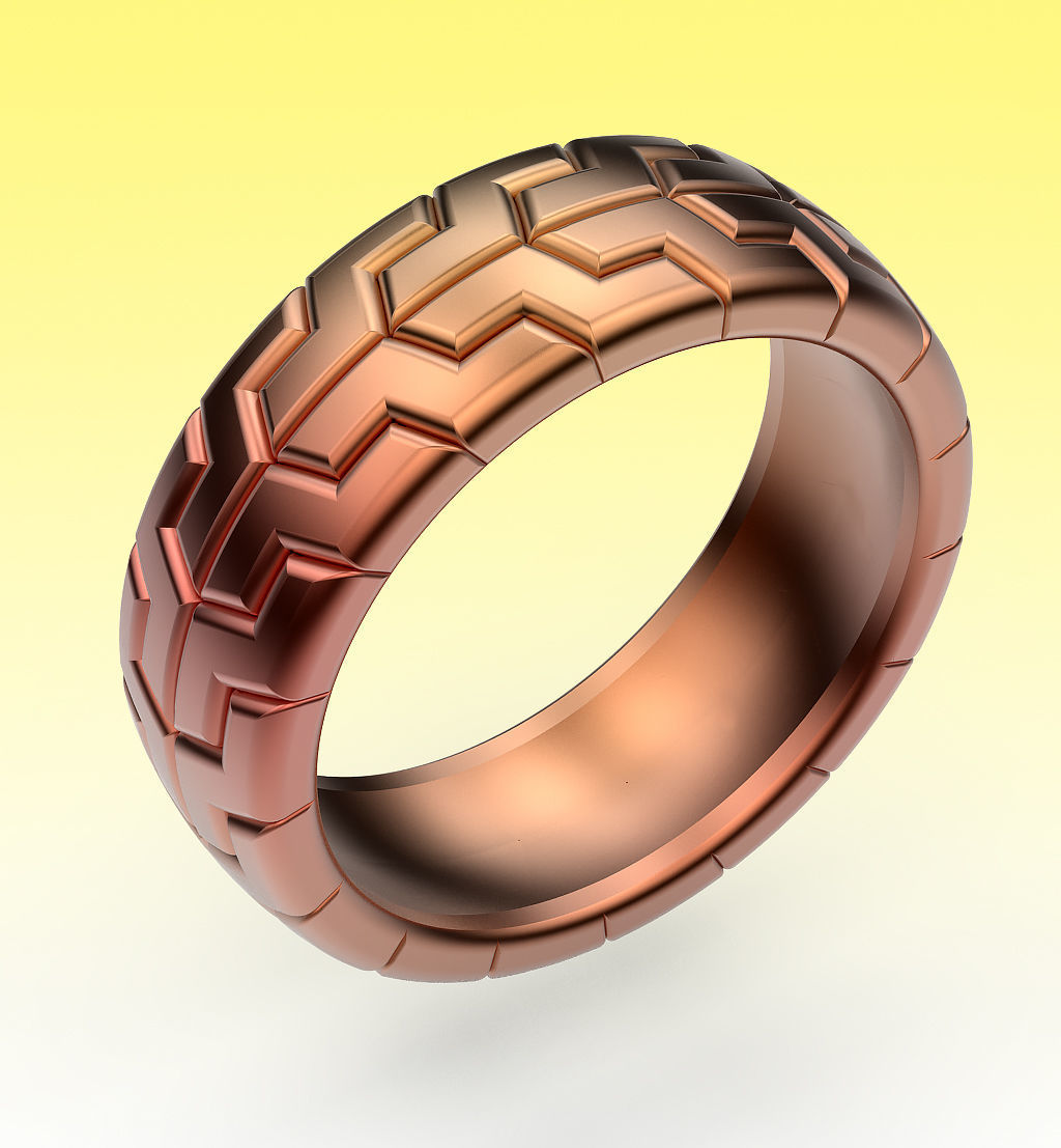 Ring Links 3D print model_1