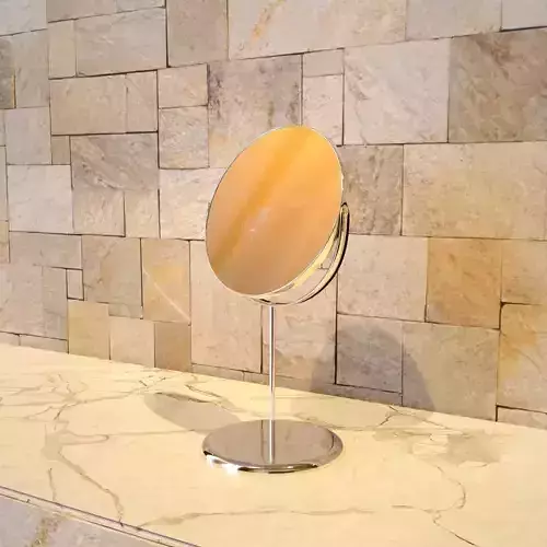 Steel Make Up Mirror