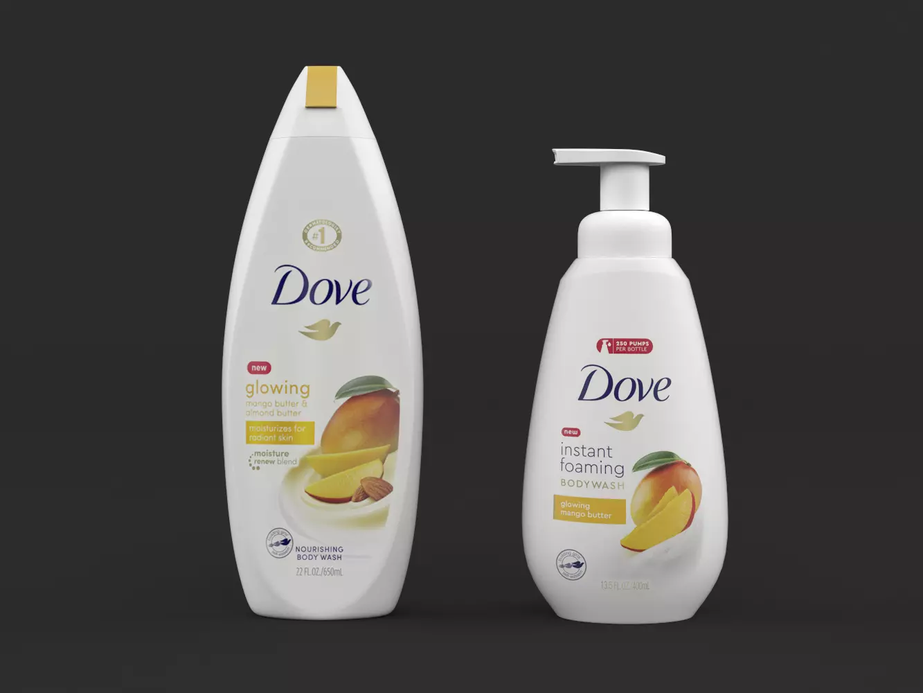 Dove Body Wash 3D model