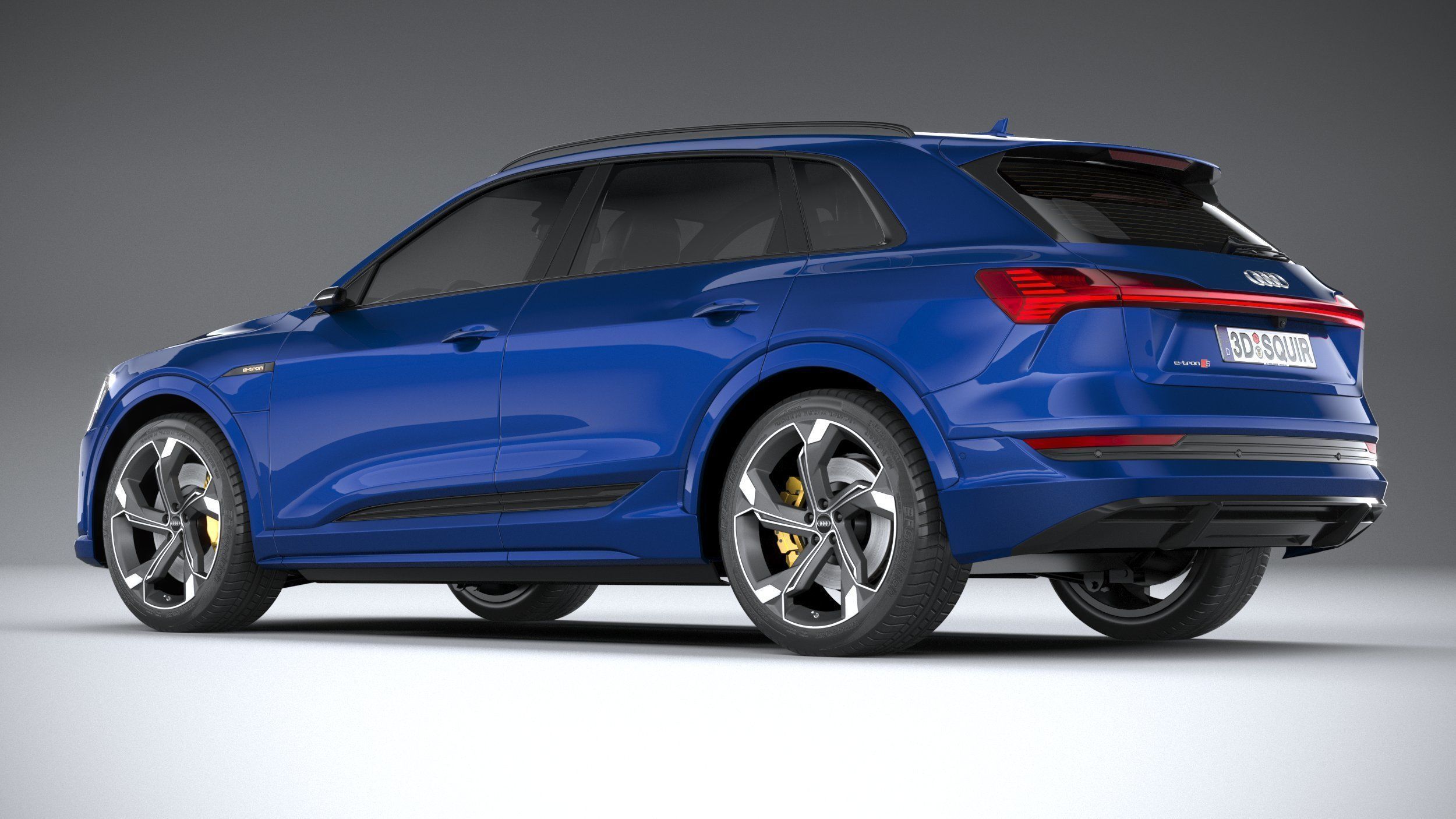 Audi e-tron S 2021 3D model_4