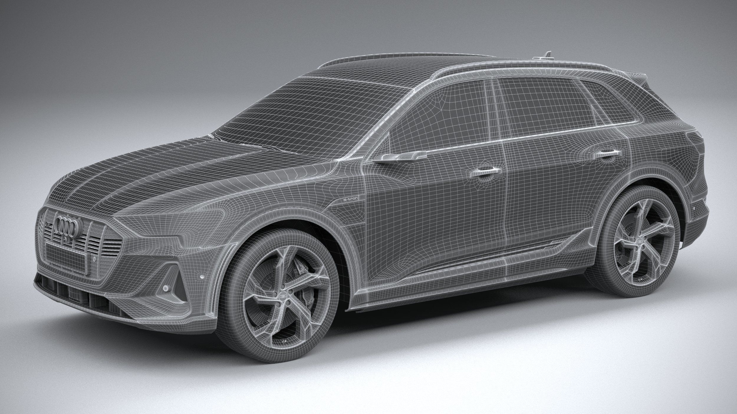 Audi e-tron S 2021 3D model_26