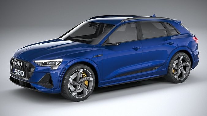 Audi e-tron S 2021 3D model