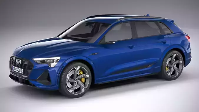 Audi e-tron S 2021 3D model