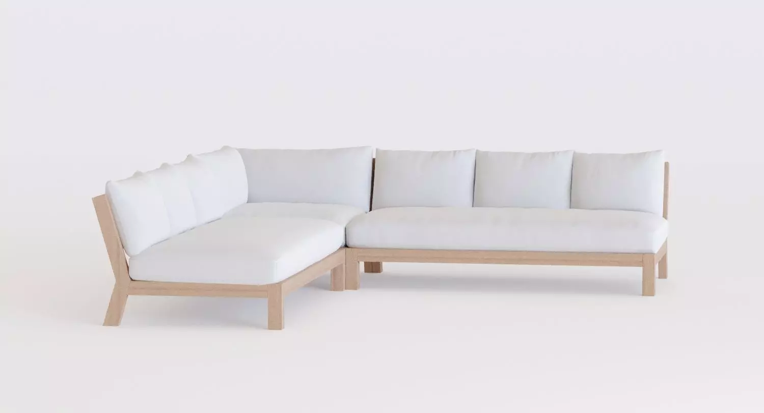 Merida Sectional Sofa 3D model