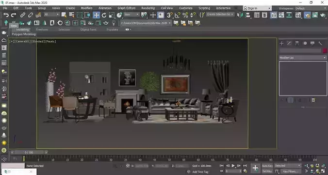 interior living furniture set