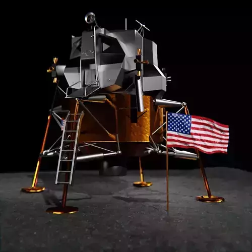 Apollo Lunar Module 3D model