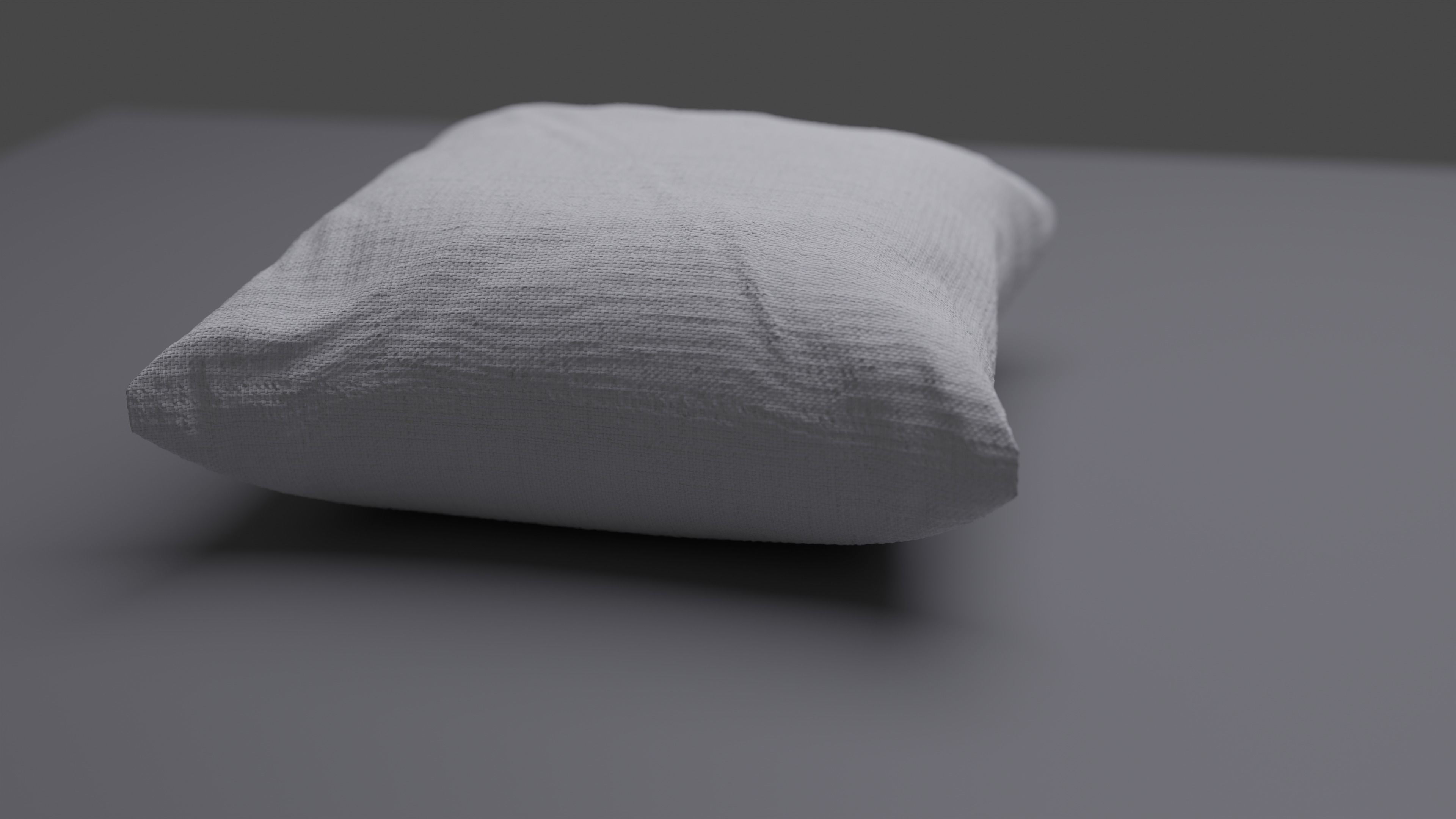 Realistic Cushion pillow 3D model_4