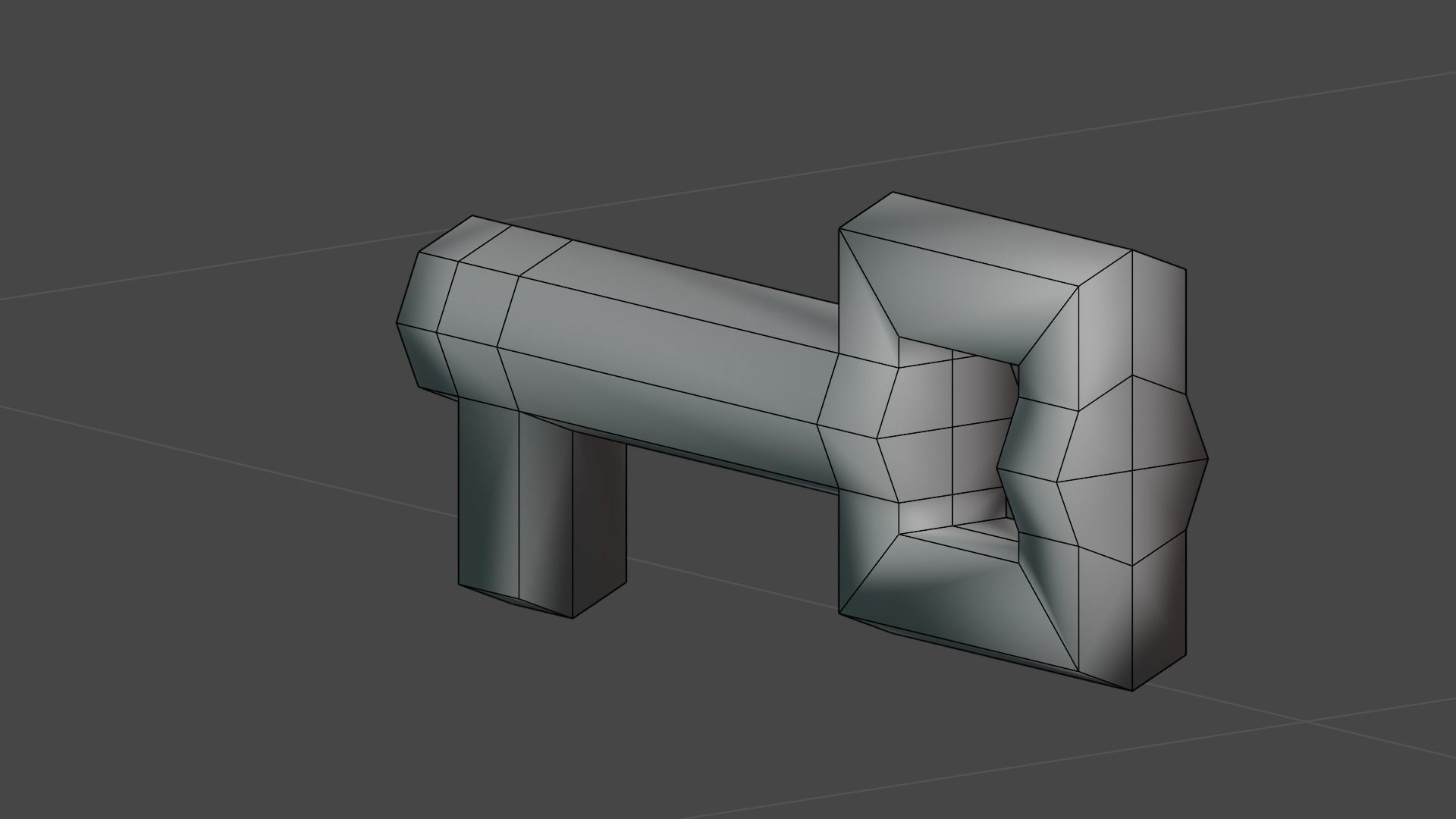 Treasure Chest Low-poly 3D model_14