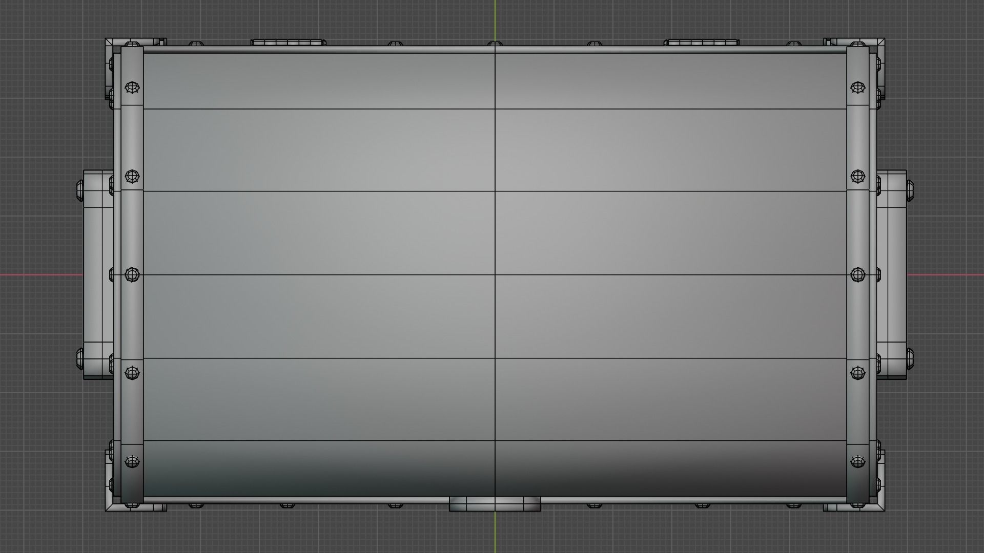 Treasure Chest Low-poly 3D model_10