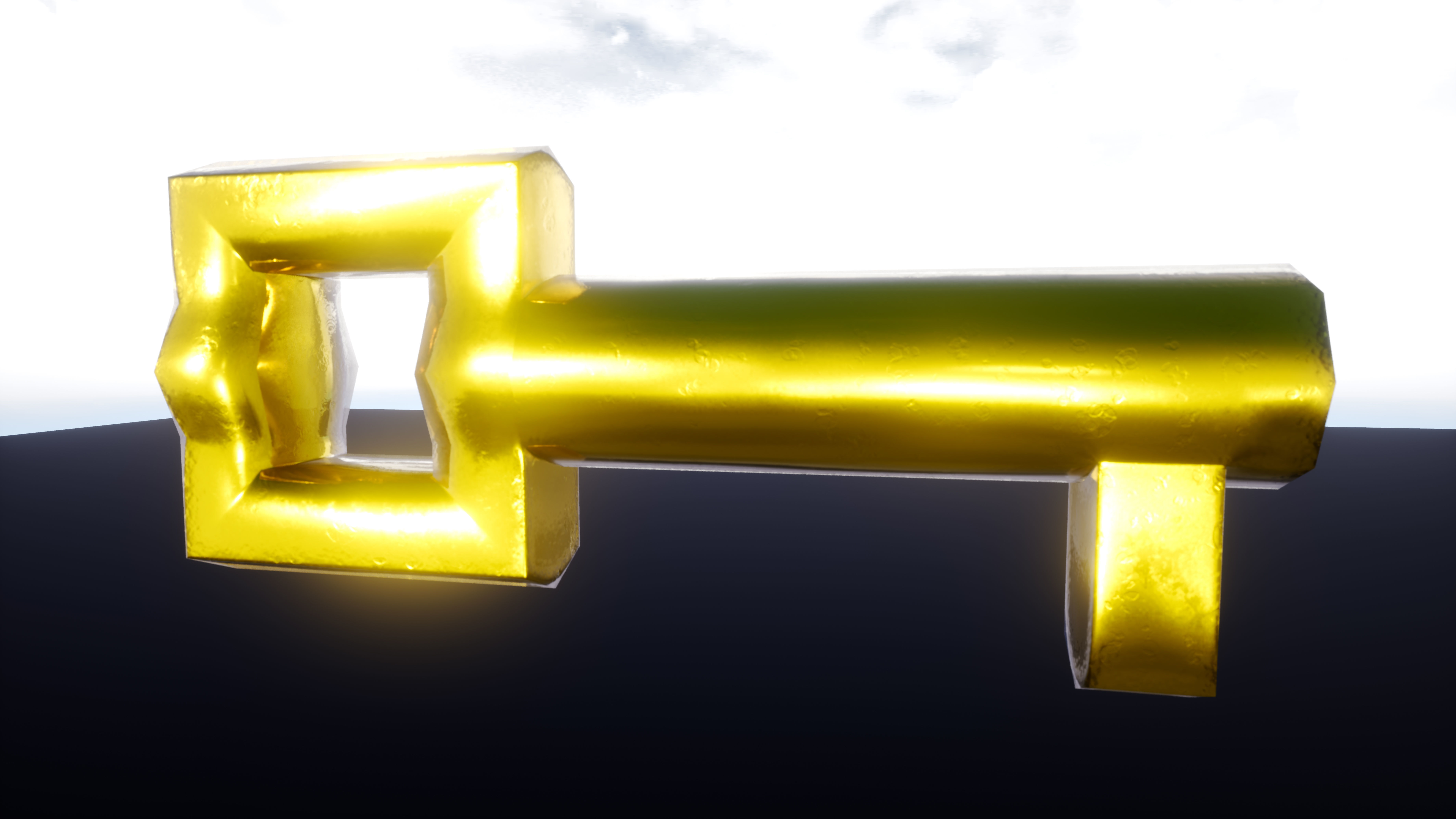 Treasure Chest Low-poly 3D model_27