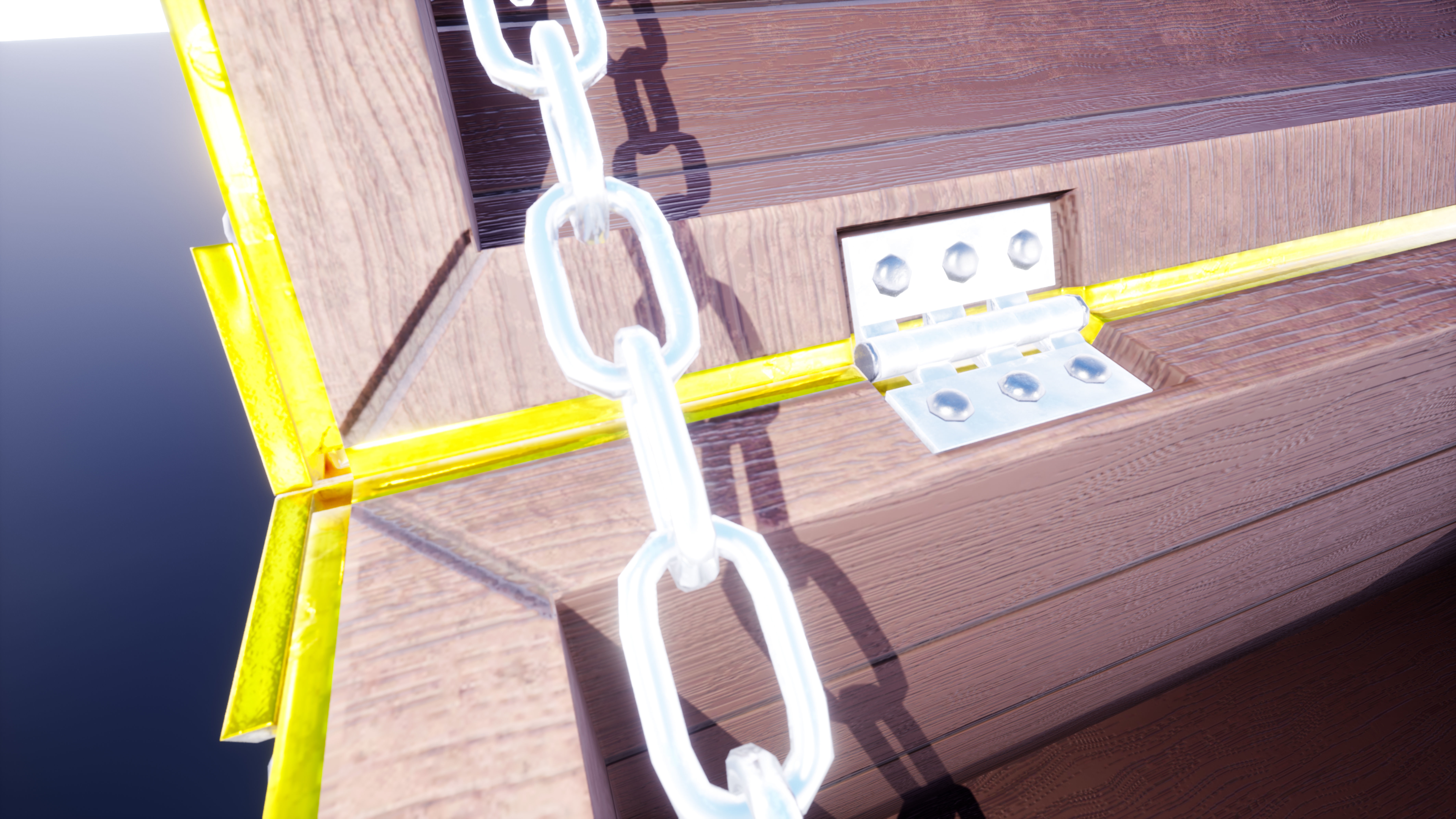 Treasure Chest Low-poly 3D model_16