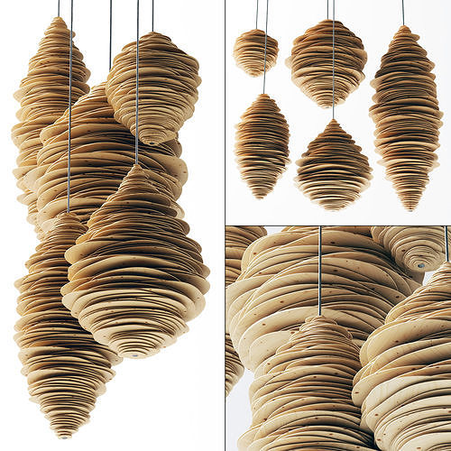 Parametric vespiary decor n1 3D model