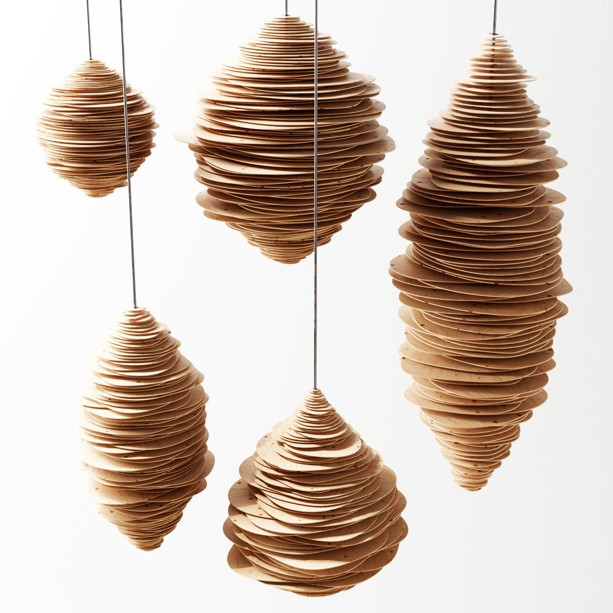 Parametric vespiary decor n1 3D model_6