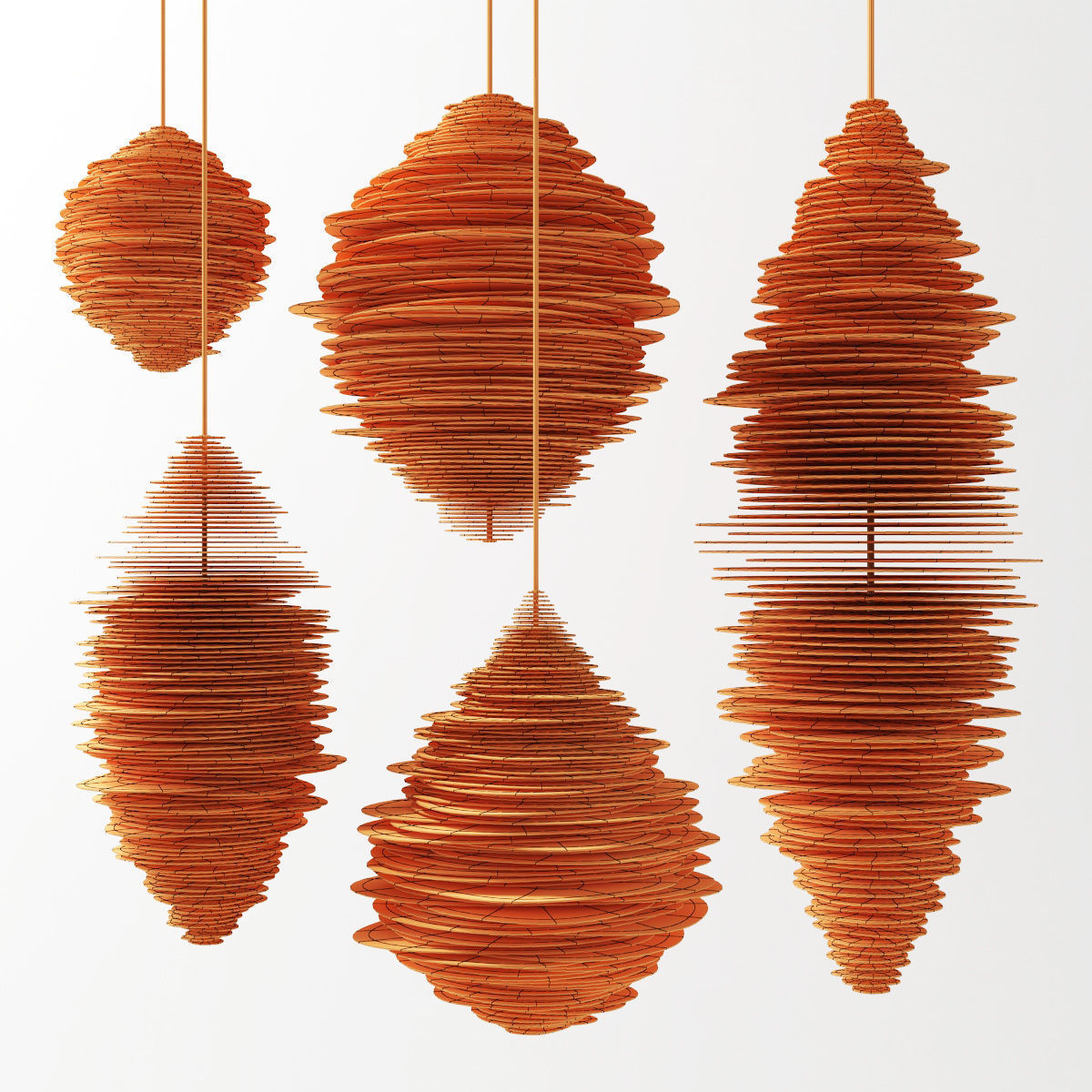 Parametric vespiary decor n1 3D model_11