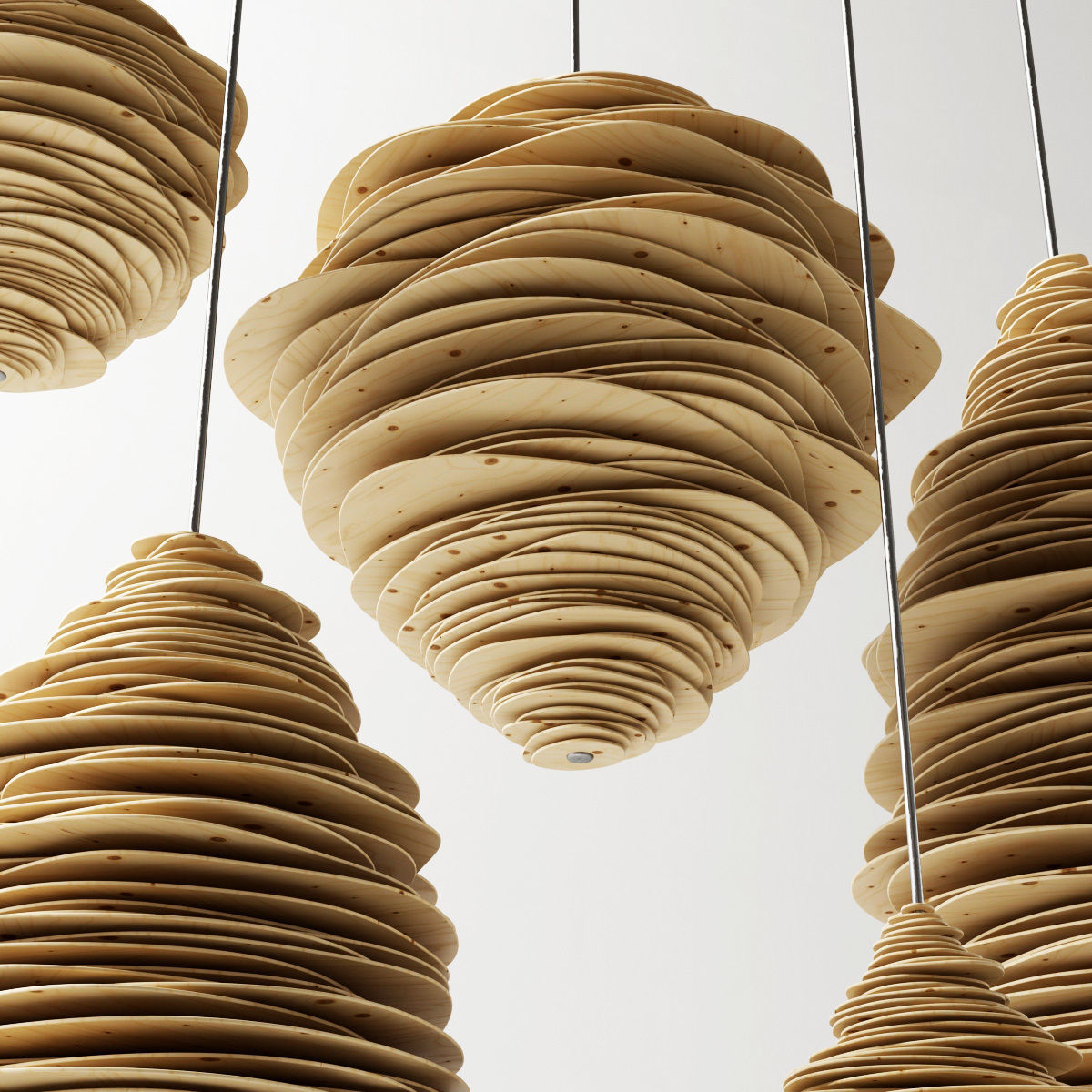 Parametric vespiary decor n1 3D model_5