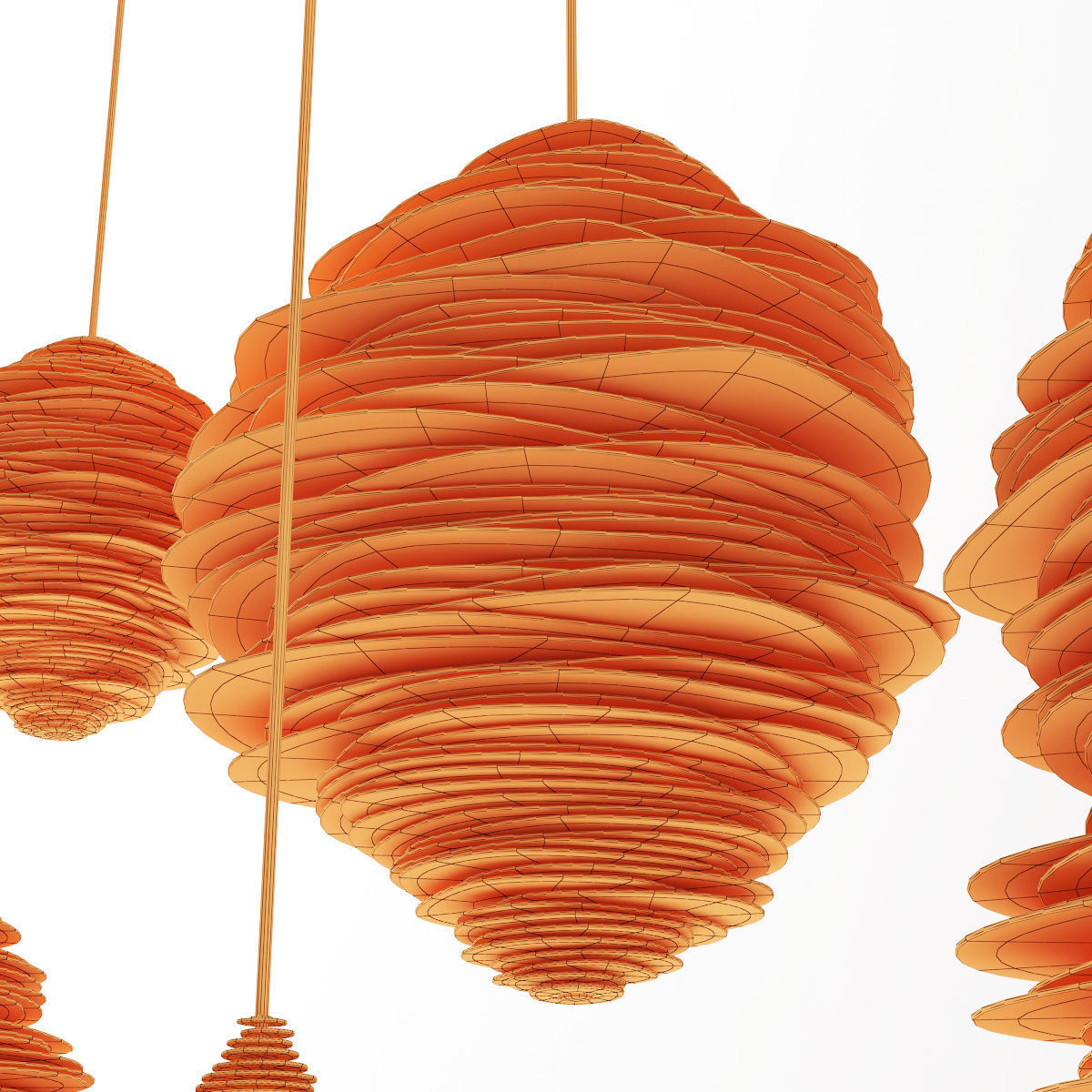 Parametric vespiary decor n1 3D model_14