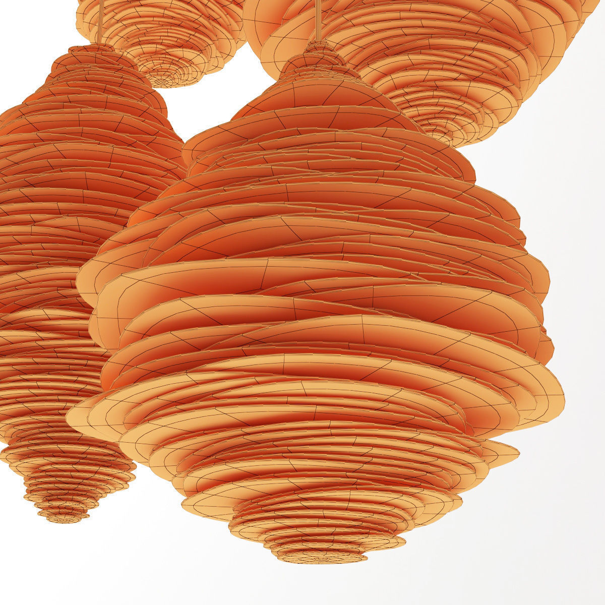 Parametric vespiary decor n1 3D model_13