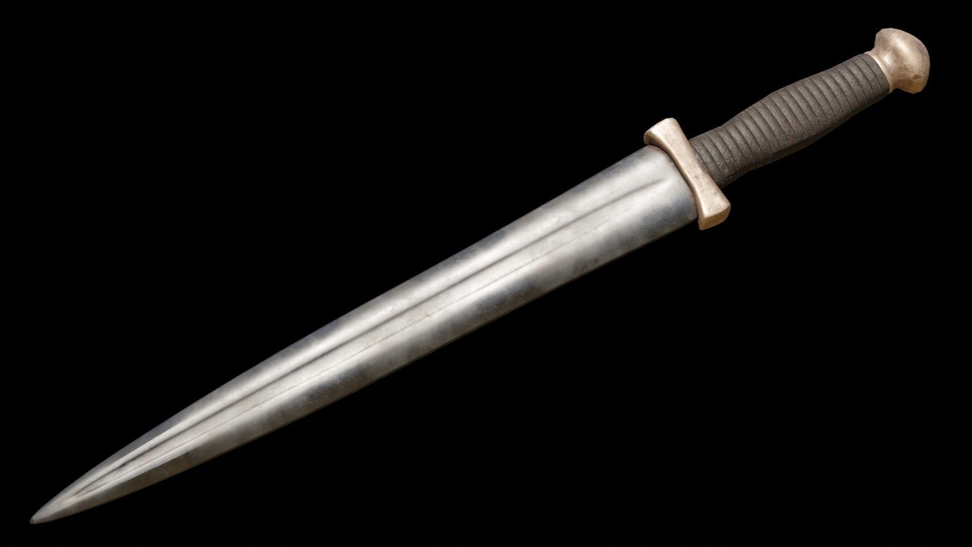 Greek Sword Xiphos Collection Low-poly 3D model_43