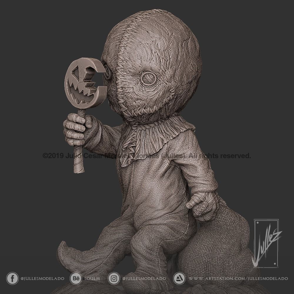 Trick or Treat Sam 3D print model_2