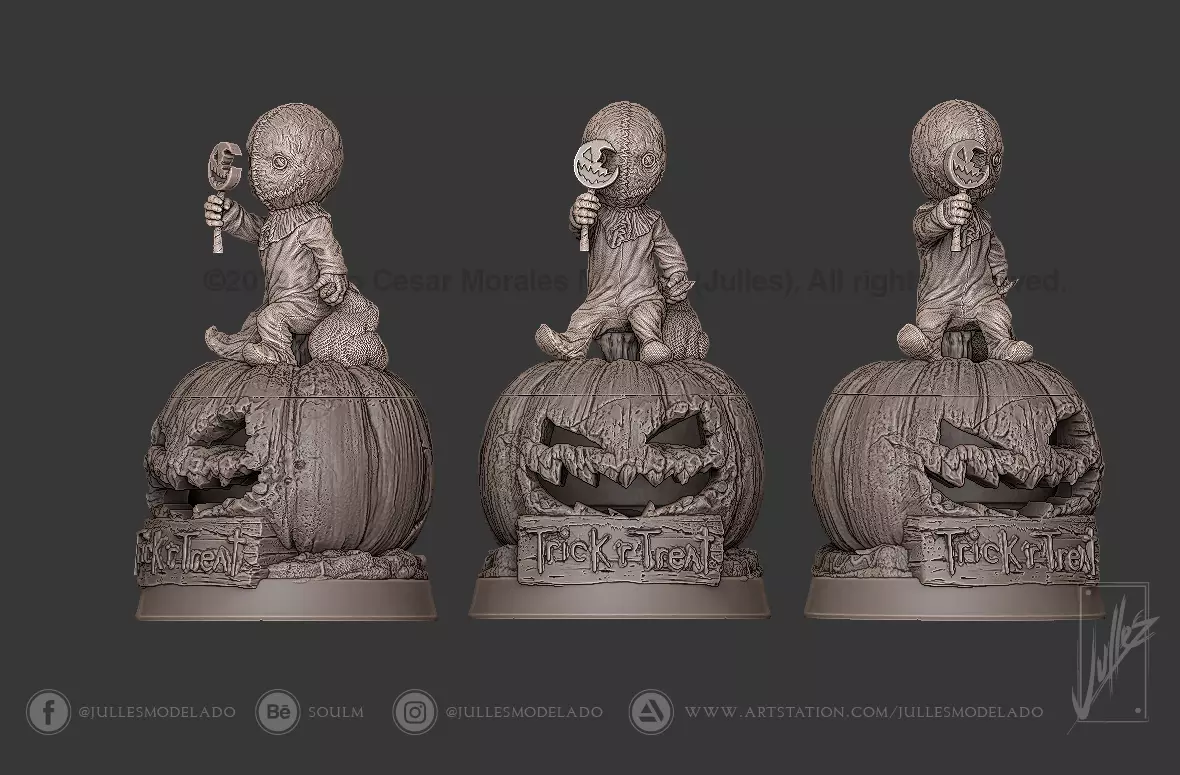 Trick or Treat Sam 3D print model_1