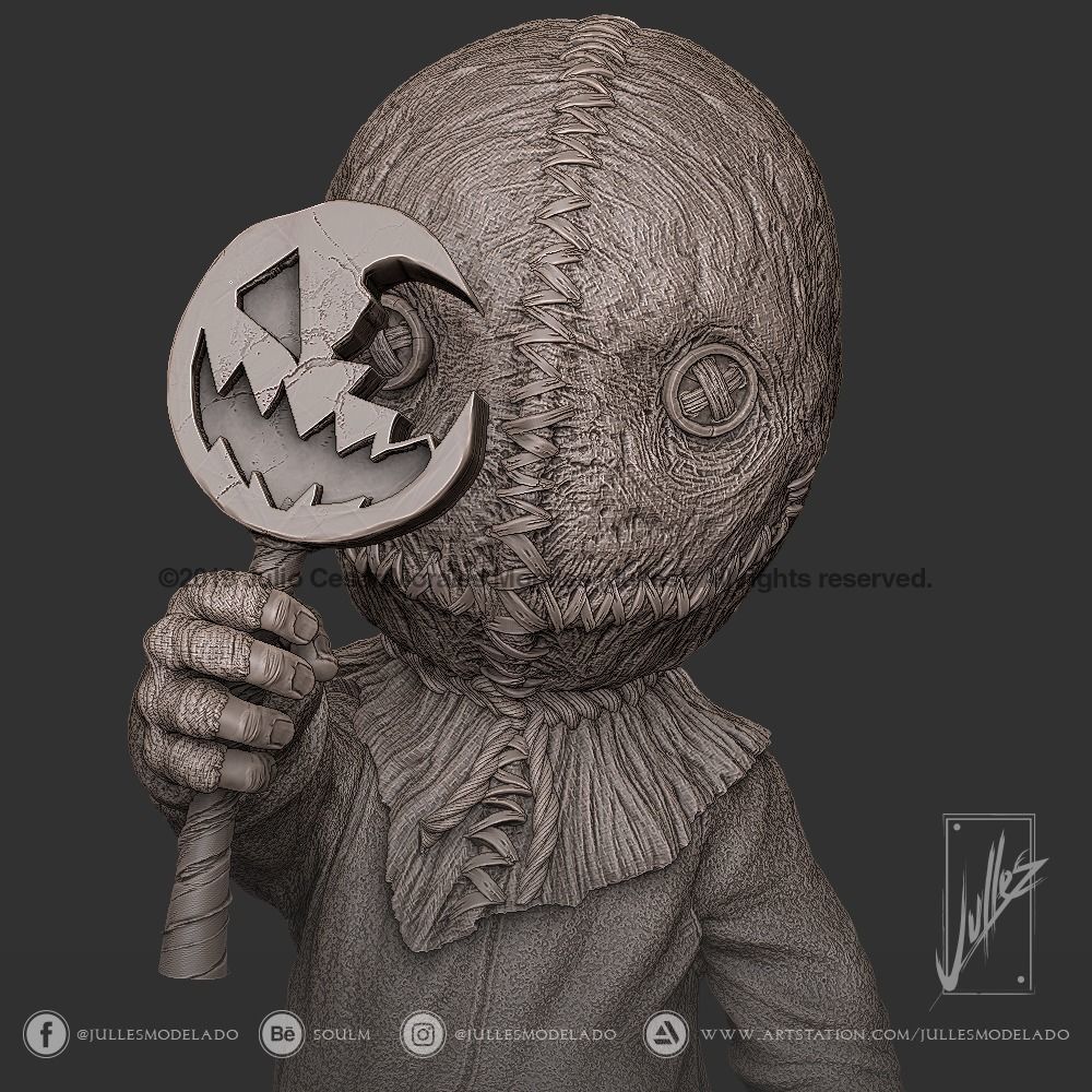 Trick or Treat Sam 3D print model_3