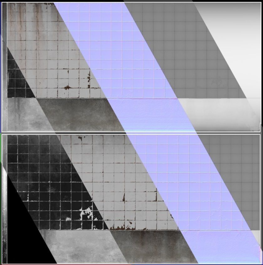 Wall modular - PBR - Game-ready Low-poly 3D model_17