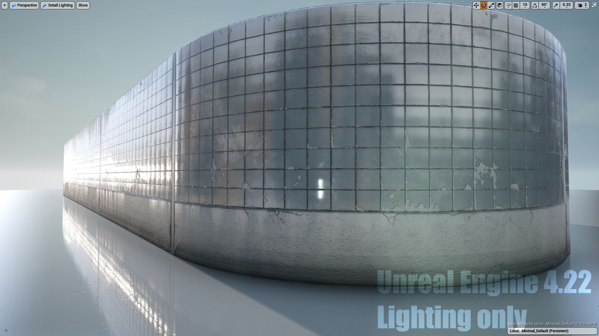 Wall modular - PBR - Game-ready Low-poly 3D model_22