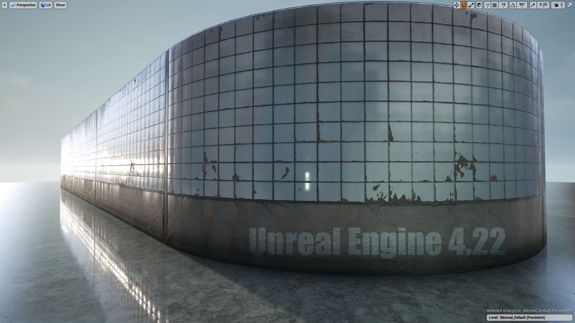 Wall modular - PBR - Game-ready Low-poly 3D model_21