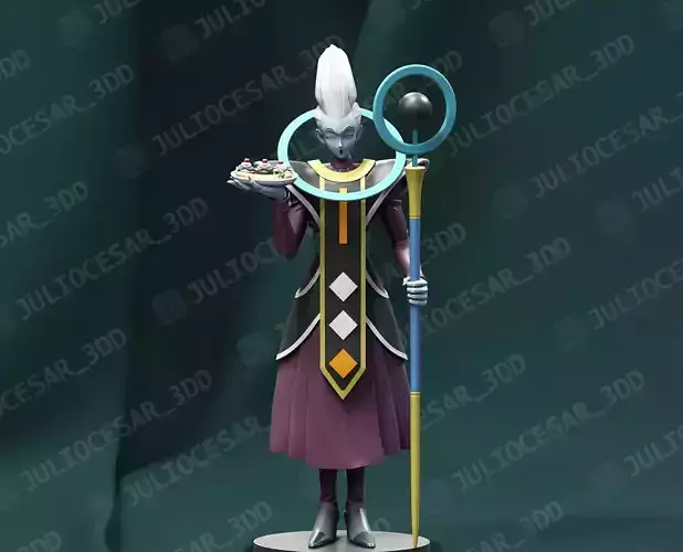 Dragon ball - Whis 3D print model