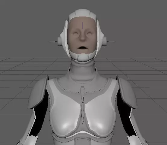 robot pieces 3D model