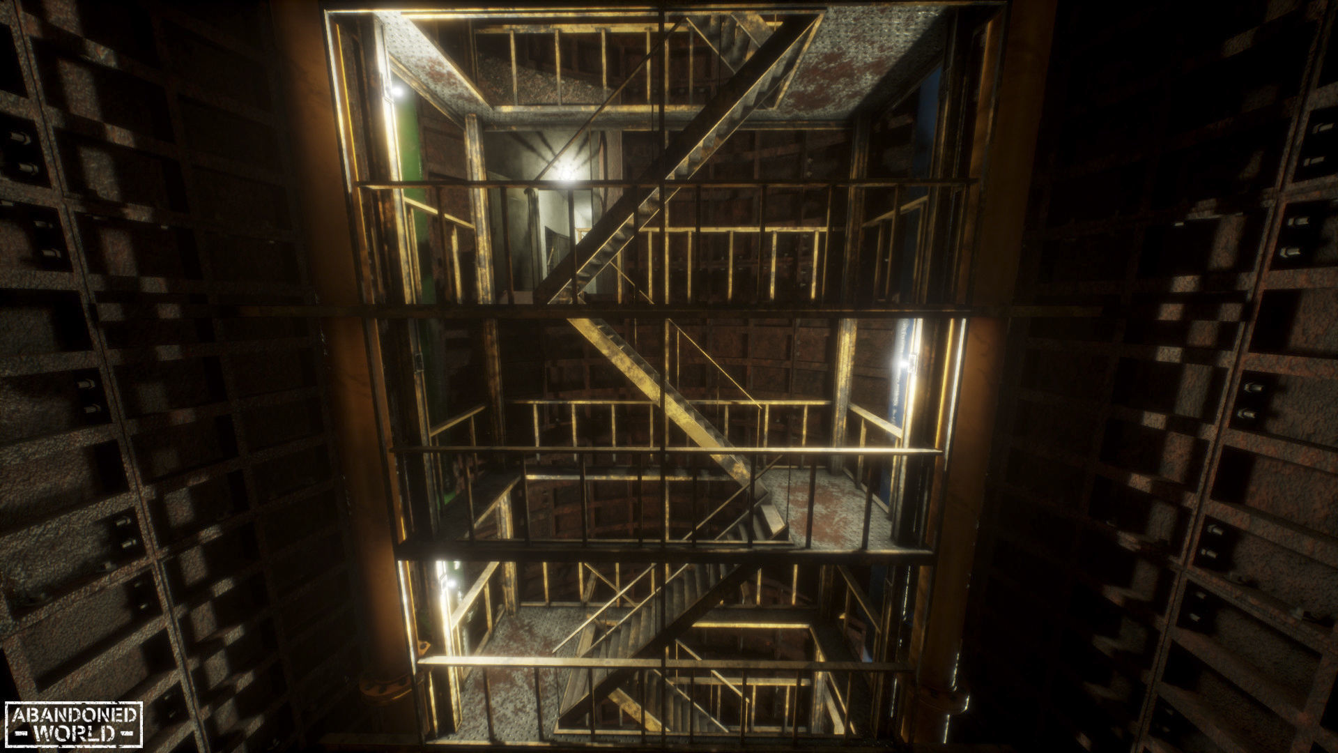 Modular Subway Tunnels for UE Low-poly 3D model_38