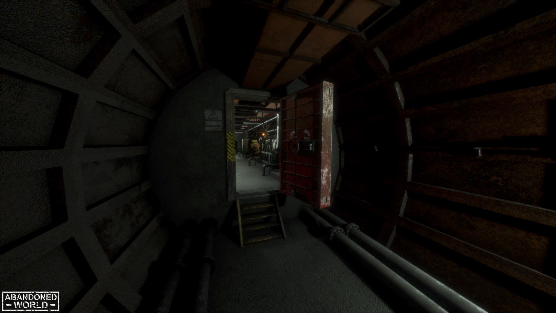 Modular Subway Tunnels for UE Low-poly 3D model_19