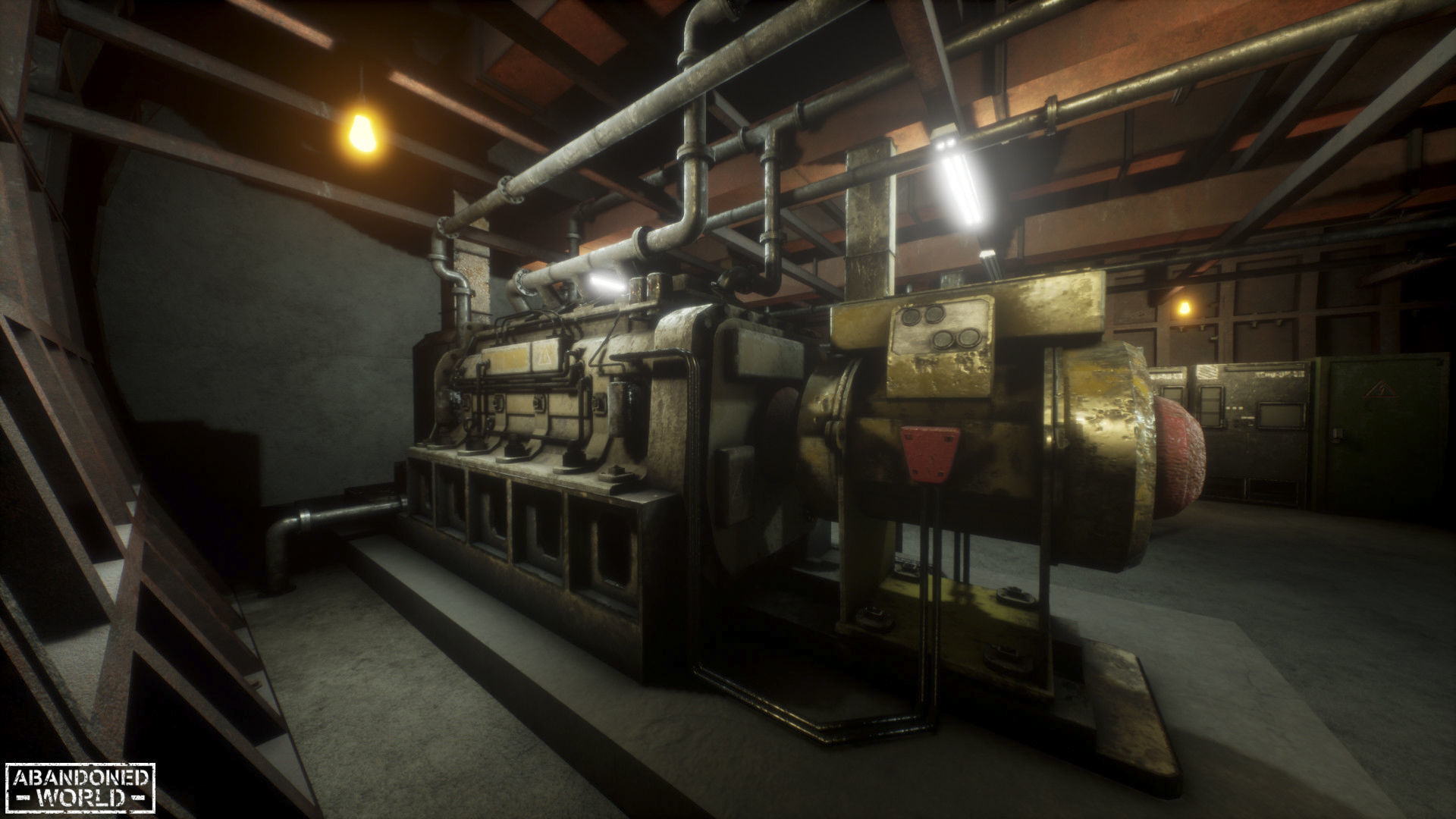 Modular Subway Tunnels for UE Low-poly 3D model_22