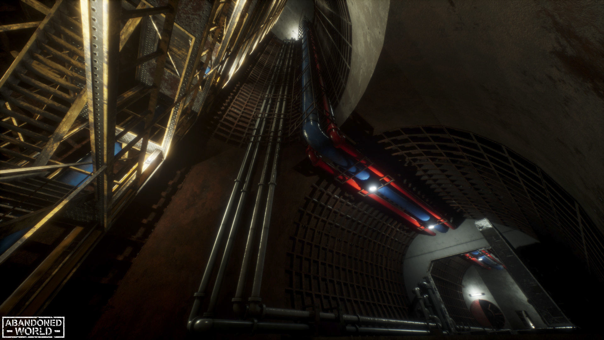 Modular Subway Tunnels for UE Low-poly 3D model_37