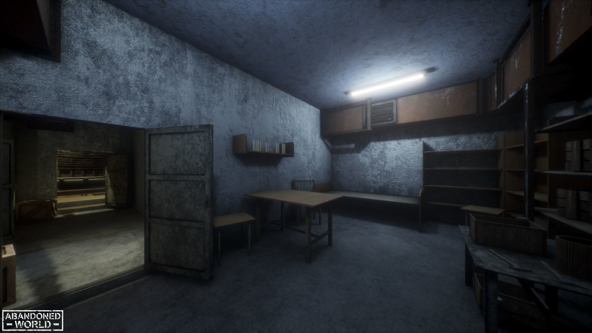 Modular Subway Tunnels for UE Low-poly 3D model_29